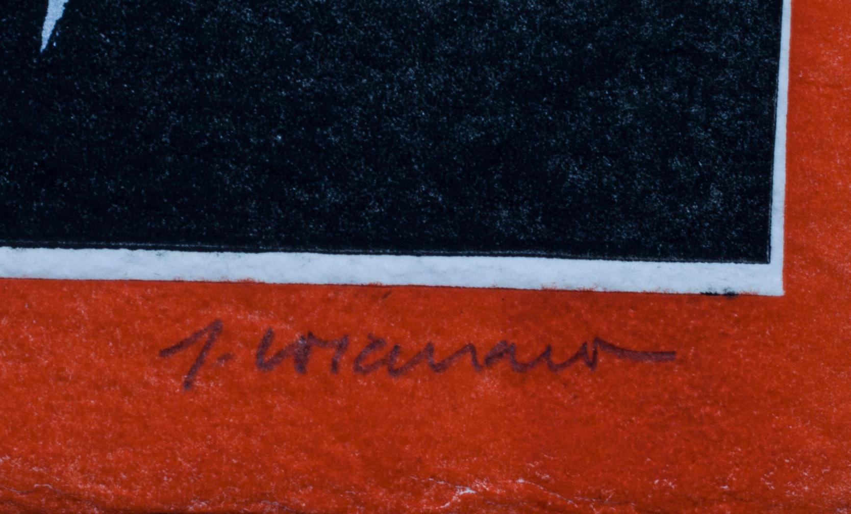 JAMES COIGNARD, carborundumgravyr, signerad och numrerad 16/60.