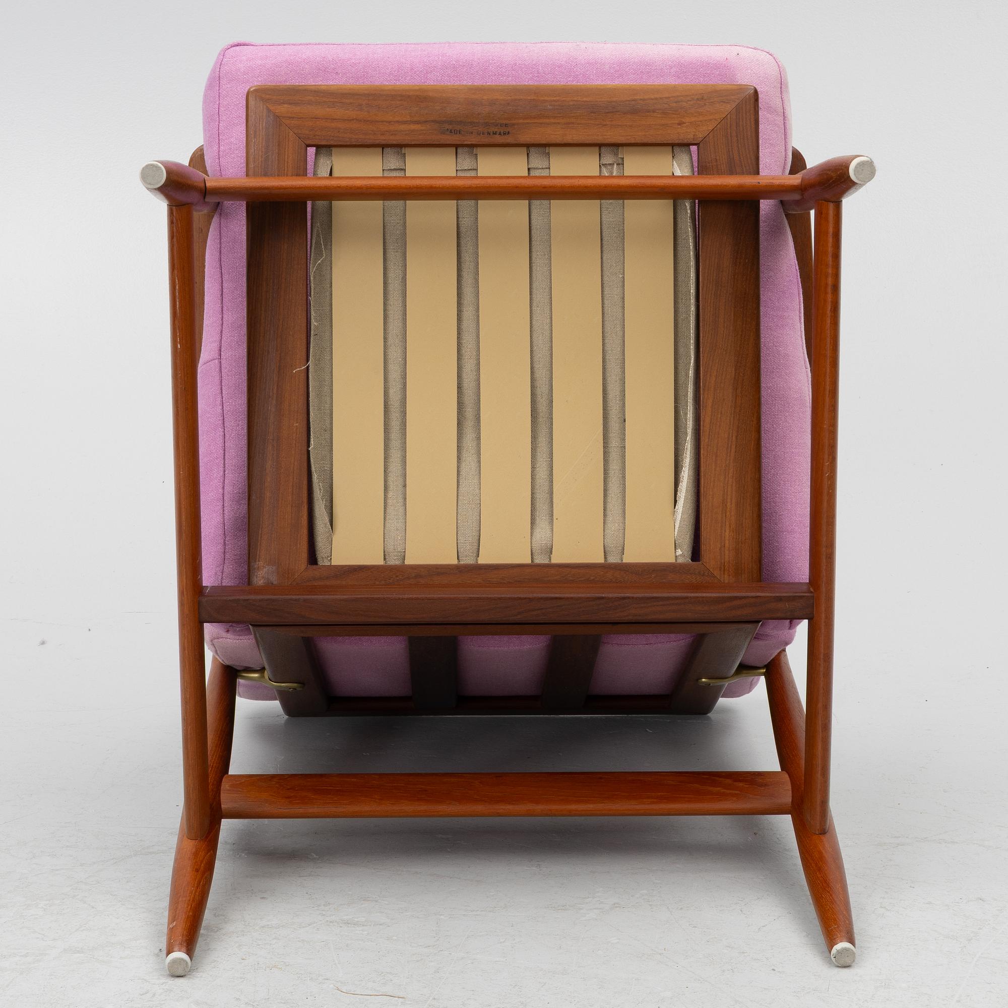 Poul M. Volther, Armchair, model 340, for Frem Röjle, Denmark, mid-20th century.
