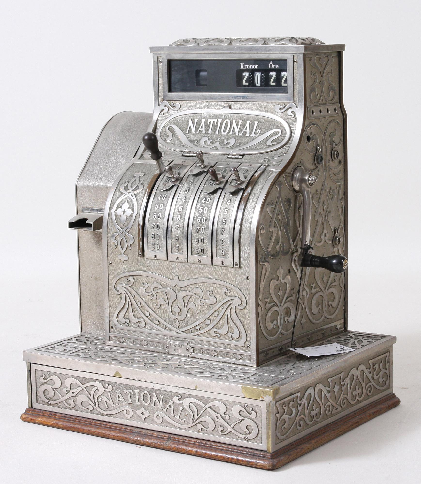KASSAAPPARAT, "National", tidigt 1900-tal.