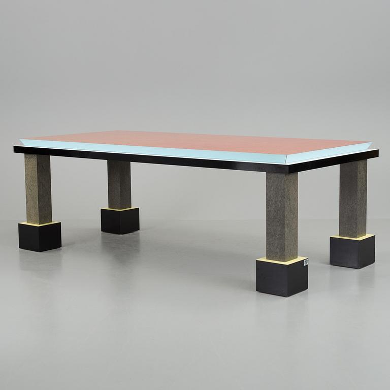 An Ettore Sottsass 'Palm Spring' table, Memphis, Italy.