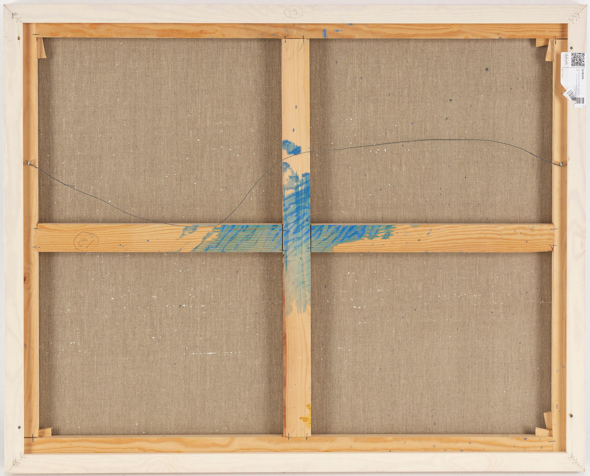 Ulf Trotzig, oil on canvas, signed.