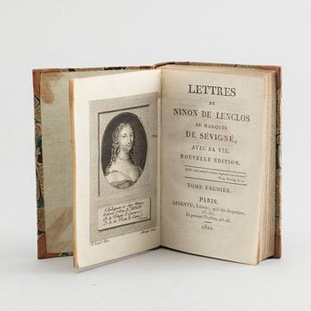 BÖCKER, 3 st, bland annat "Atala ou Les Amours..." A Paris 1820.