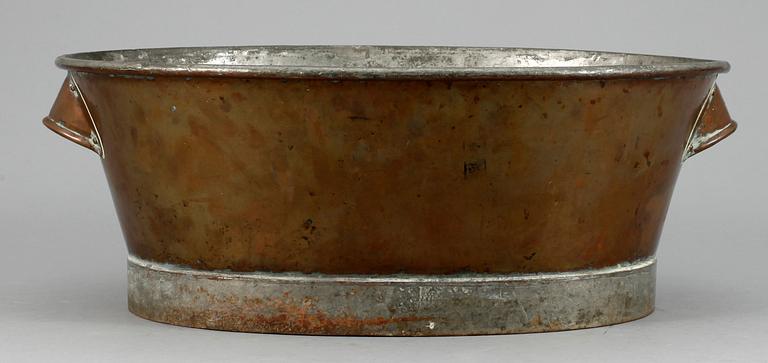 BALJOR, 2 st, koppar, 1800/1900-tal.