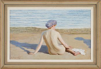 SIMEON ÖQUIST, olja på duk, sign och dat 1917.