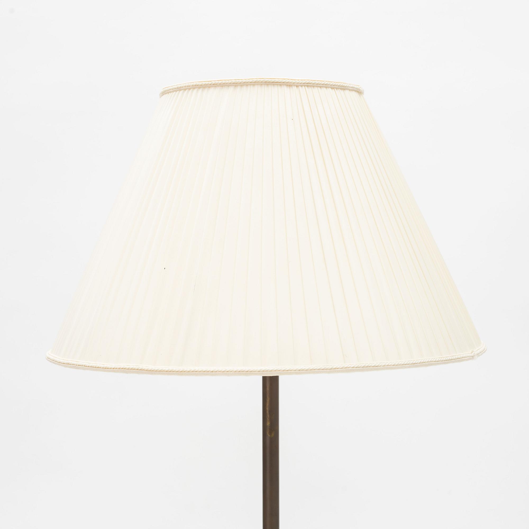 Erik Tidstrand, a model "29676" floor lamp, Nordiska Kompaniet, Sweden, 1930-40-tal.