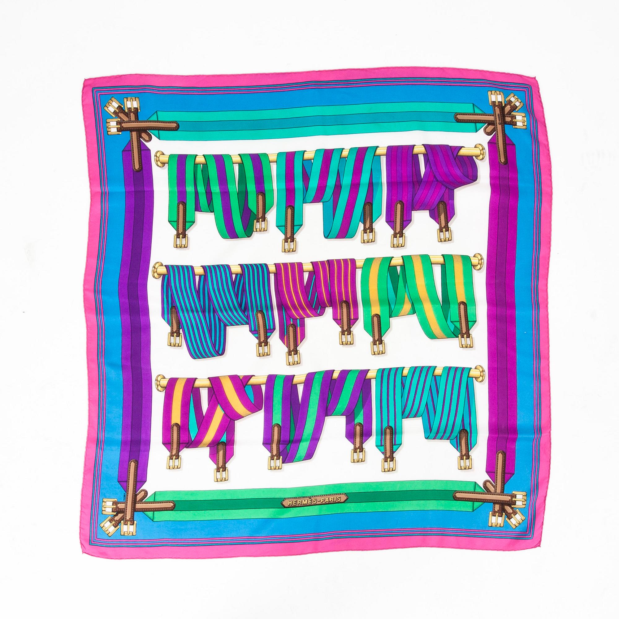 SCARF, "Sangles", Hermès.