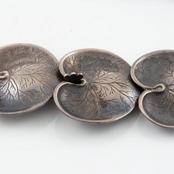 Necklace, silver, Georg Kaplan, Stockholm.