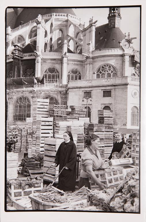 HENRI CARTIER-BRESSON, gelatinsilverfotografi, stämplad av fotografen samt av Magnum Photos Incorporated a tergo.