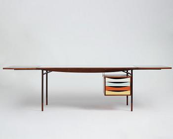 Finn Juhl, a "BO 69" desk, Bovirke, Denmark 1950-1960's. Designed in 1953.