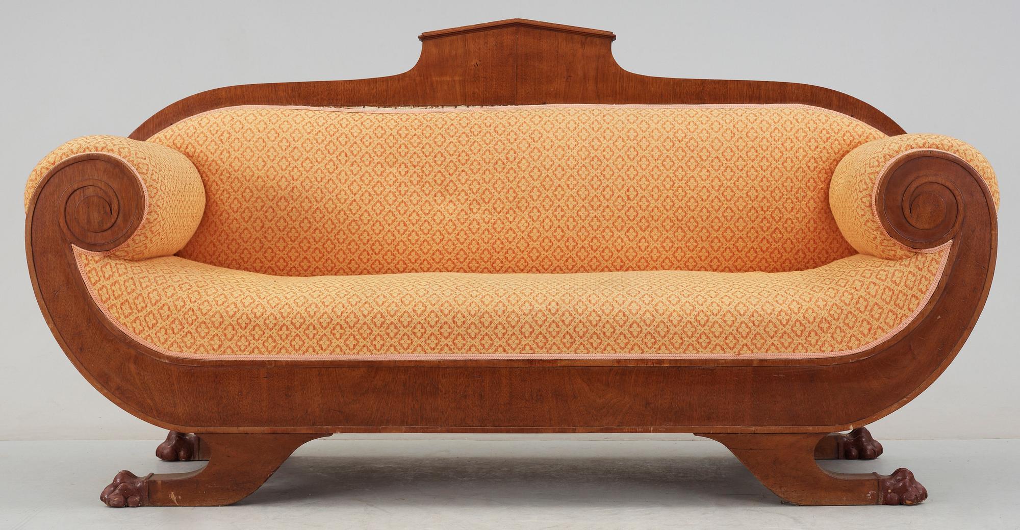 SOFFA. Karl Johan, 1800-talets första hälft.