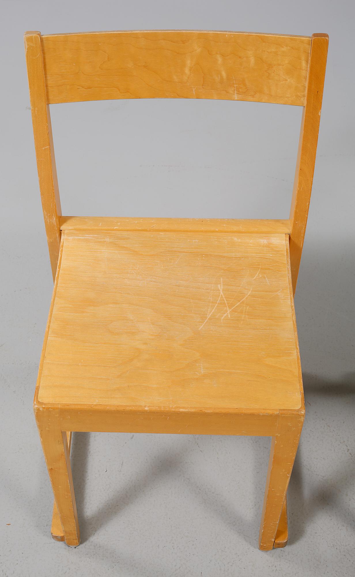 STOLAR, 6 st, Sven Markelius, 1900-talets mitt/andra hälft.