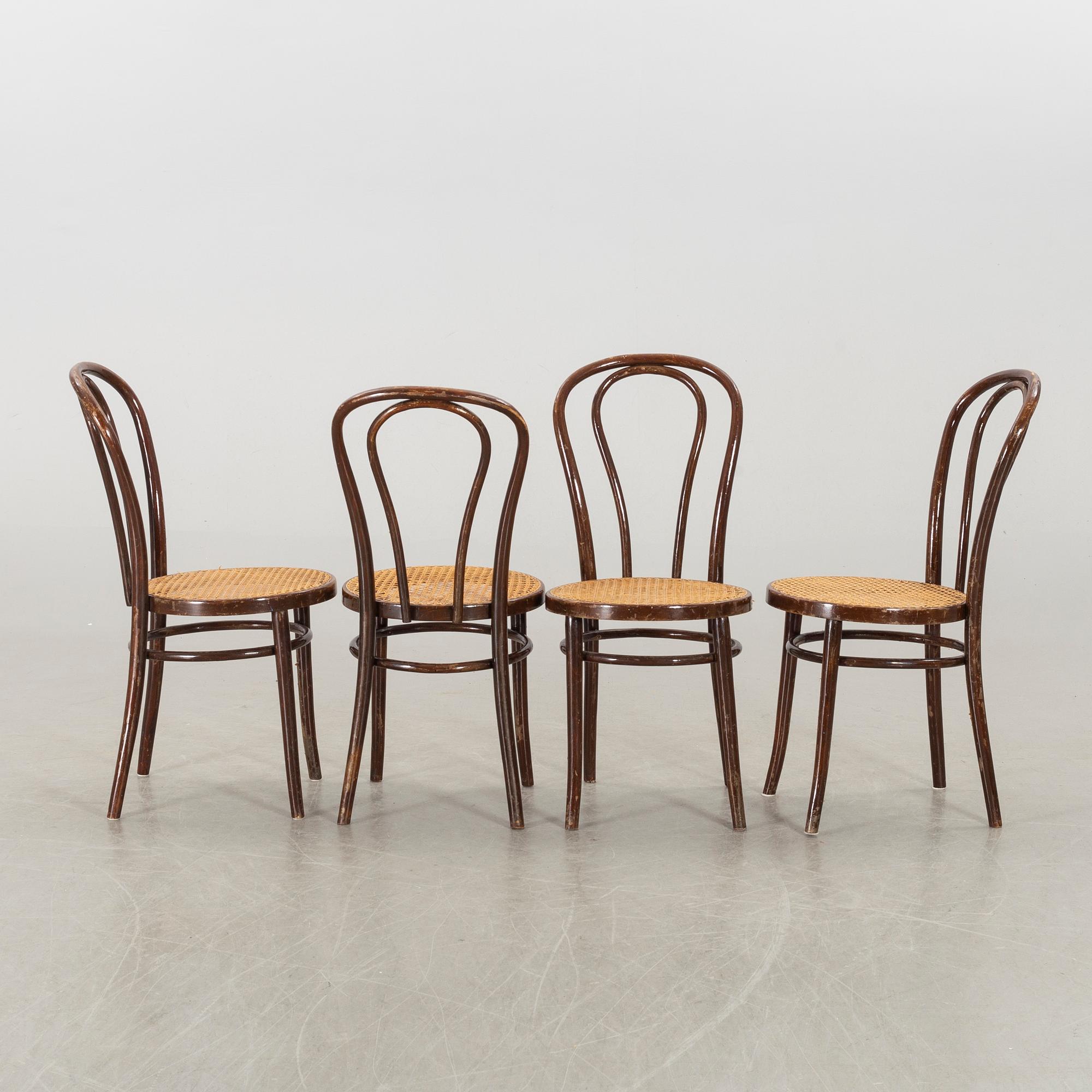 CHAIRS, Thonet-style, ZPM Radomsko, Poland, beginning of 20th century.