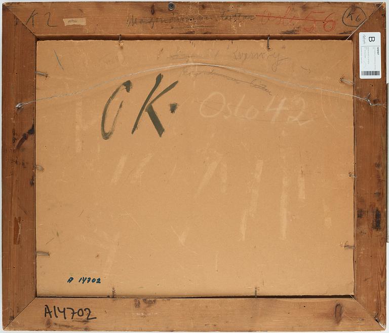 Carl Kylberg, "Morgondimman lättar".
