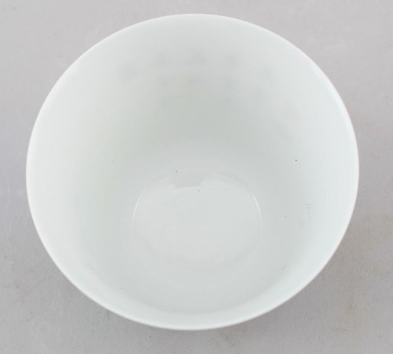 KOPP. porslin, Kina, troligen 1900-tal.