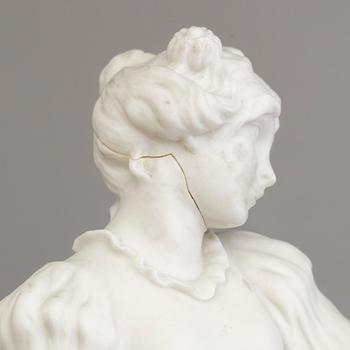 FOUR PARIAN FIGURES, Gustafsberg, ca 1900.