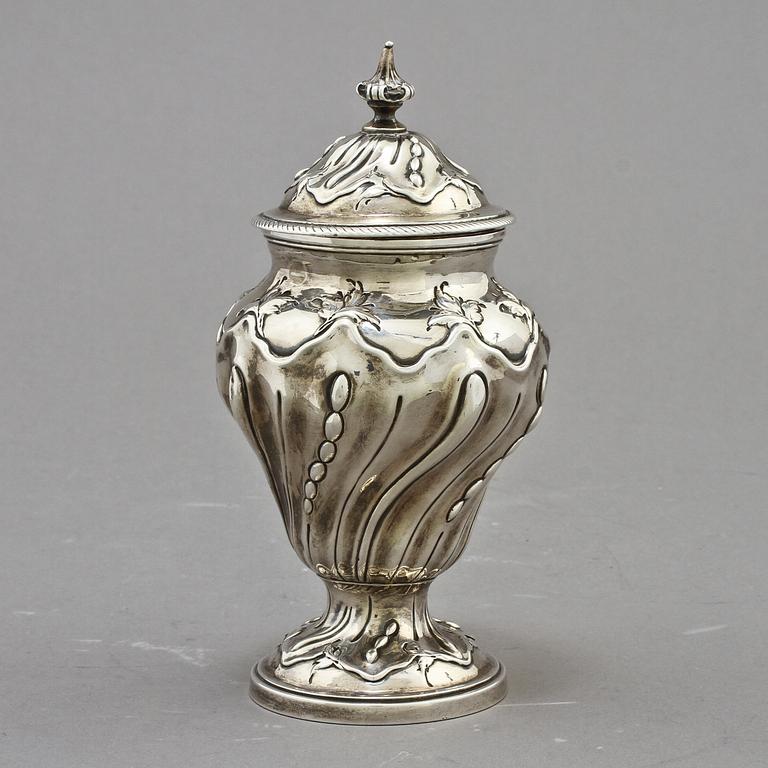 RUSKA, silver, London, England, 1767. Vikt 265g.