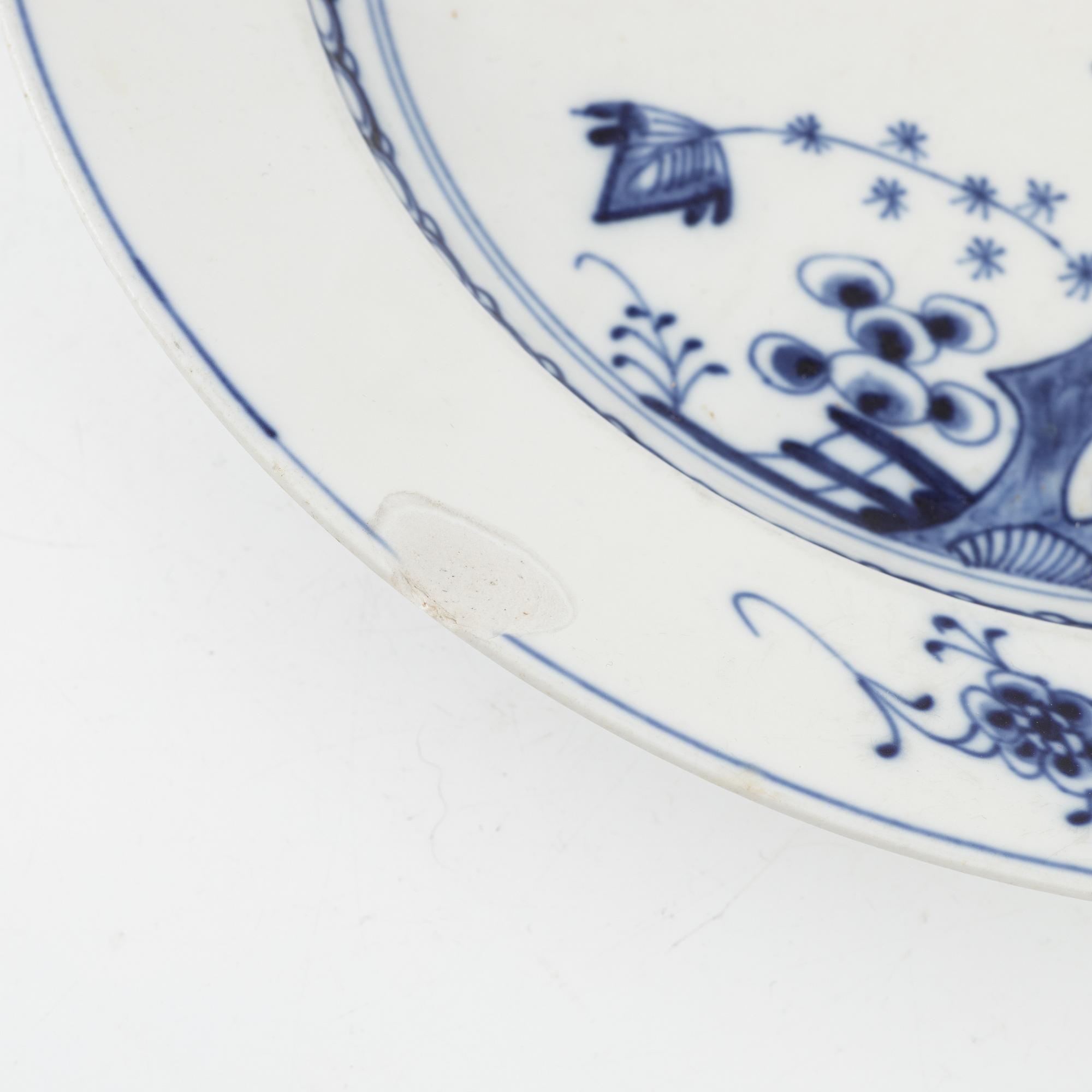 Fat, porslin. Fürstenberg, 1700-tal.