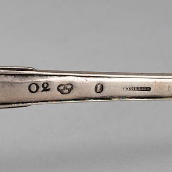 PEHR ZETHELIUS, soppslev, silver, Stockholm, 1796.