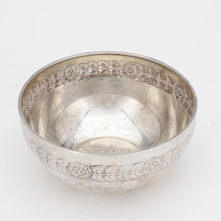 SKÅL, silver, GAB, Stockholm 1919. Vikt ca 198 gram.