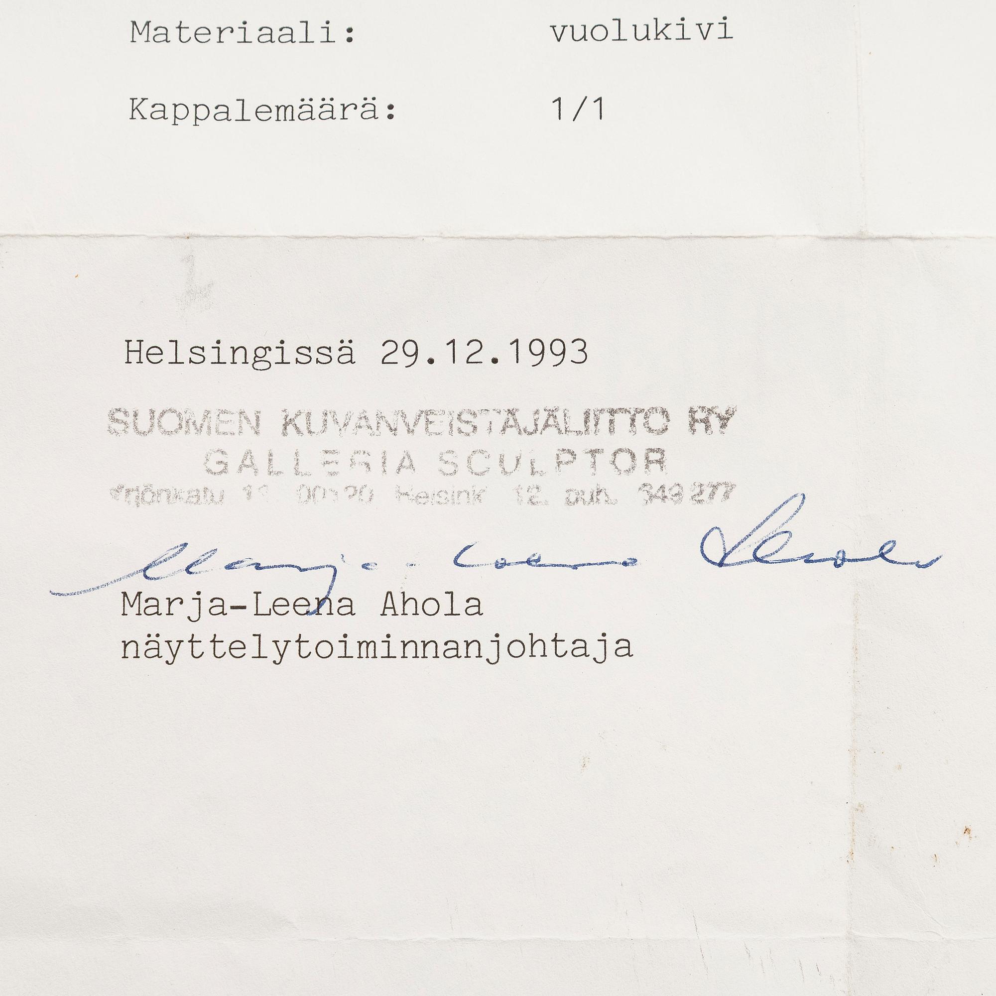 Kauko Kortelainen, "Mietteissä rannalla".