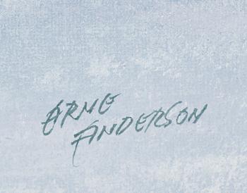 ARNE ANDERSSON, olja på duk, signerad.