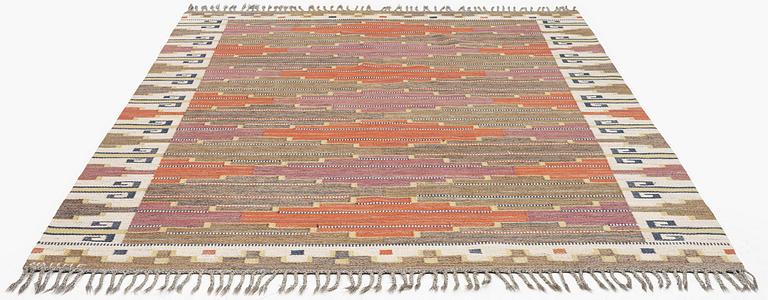 Märta Måås-Fjetterström, a carpet, "Bruna heden", flat weave, c 309 x 209 cm, signed AB MMF.