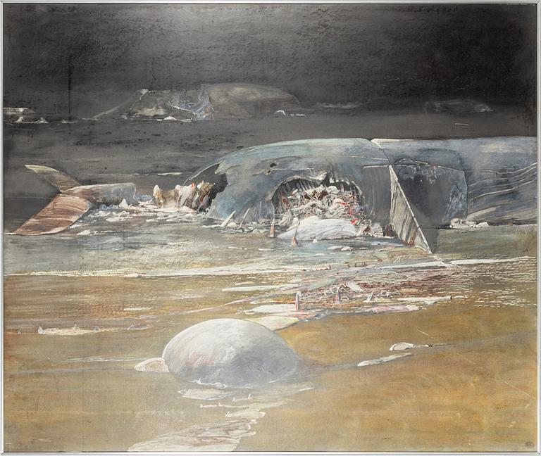 Roj Friberg, "Landskap med valkadaver".
