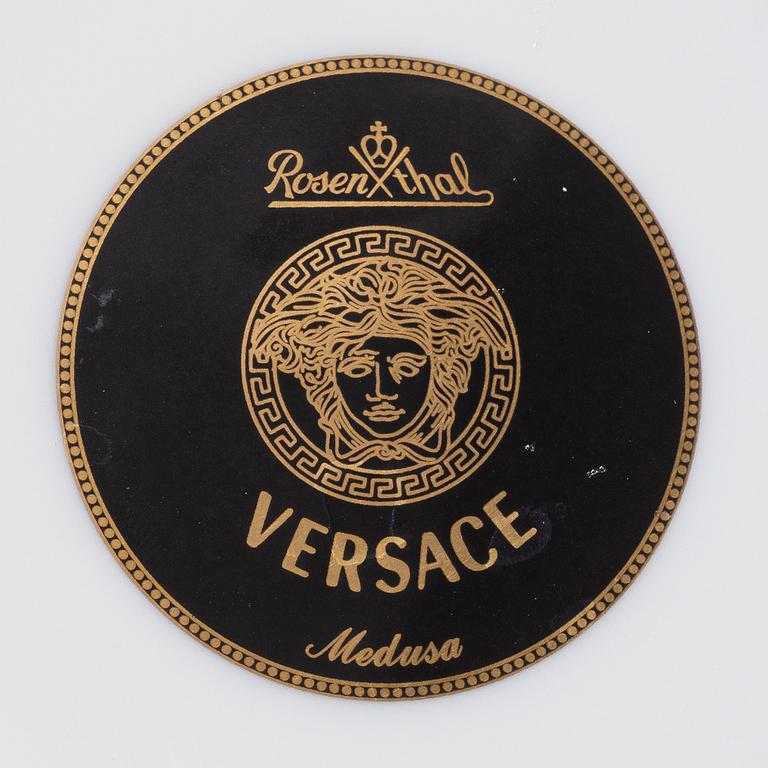 Versace, a 117 piece dinner service, "Medusa", Rosenthal, Germany.