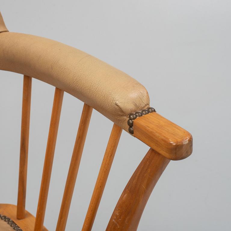 Josef Frank, a model 789A chair, 'Captain's Chair', Svenskt Tenn.