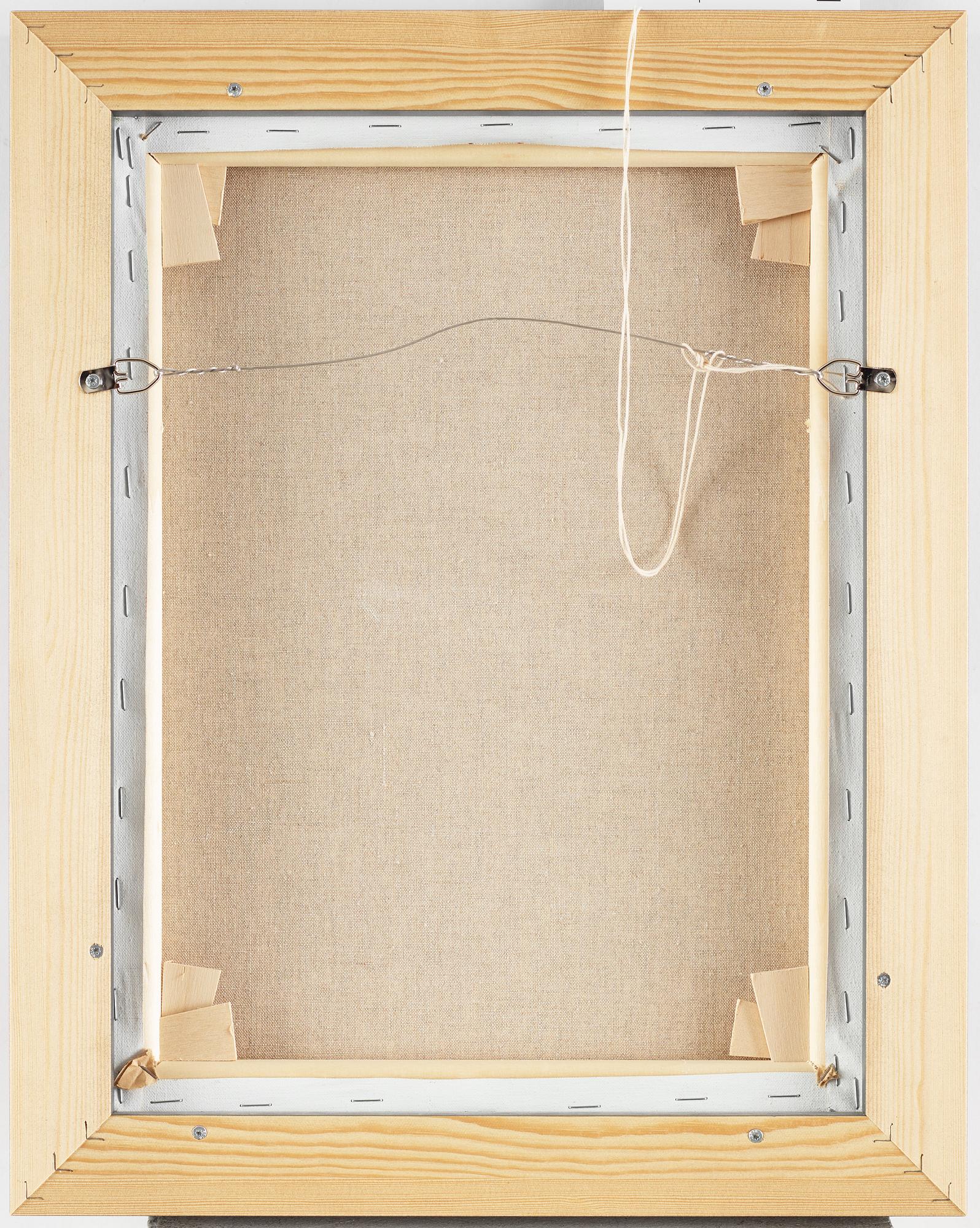 Madeleine Pyk, olja på duk, signerad.