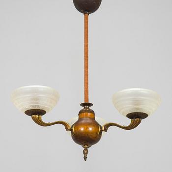 Paavo Tynell, a 1930's '1386/3' chandelier for Taito.