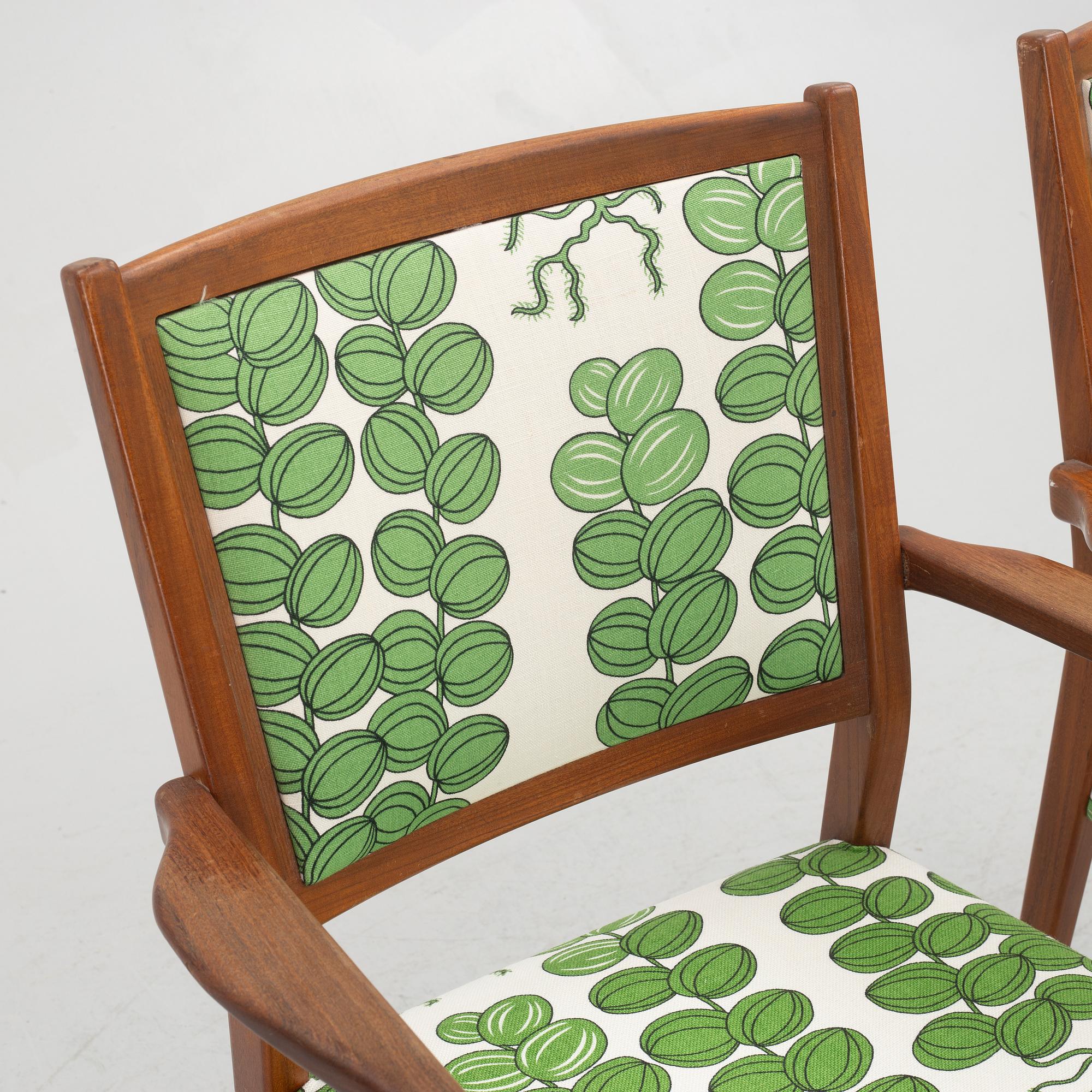 A pair of chairs, Skaraborgs Möbelindustri, 1950's/60's.