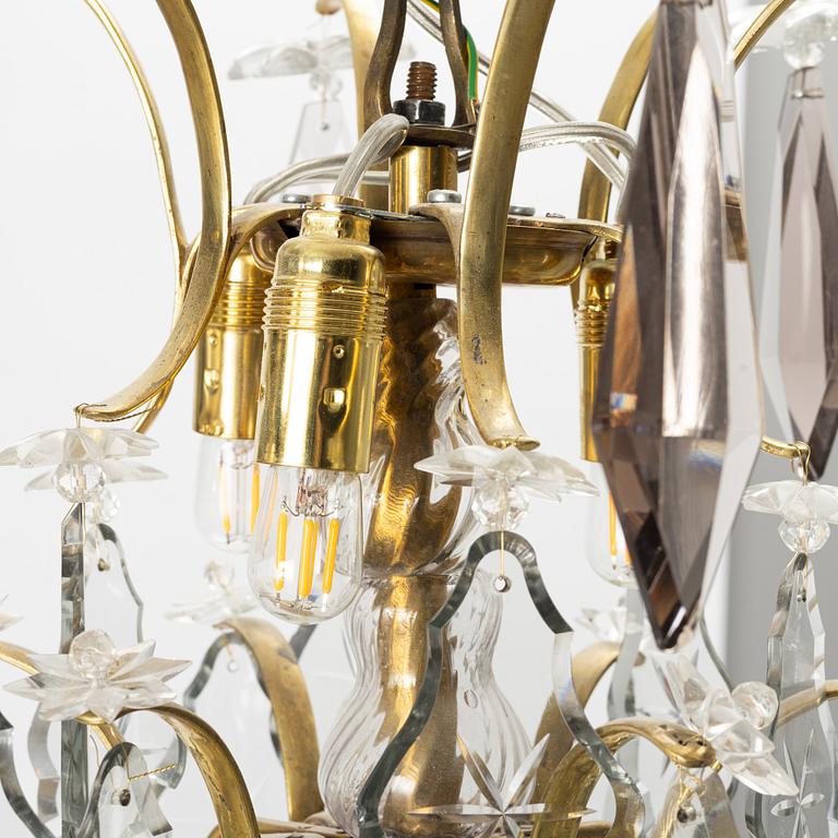 Ljuskrona, rokokostil, tidigt 1900-tal.