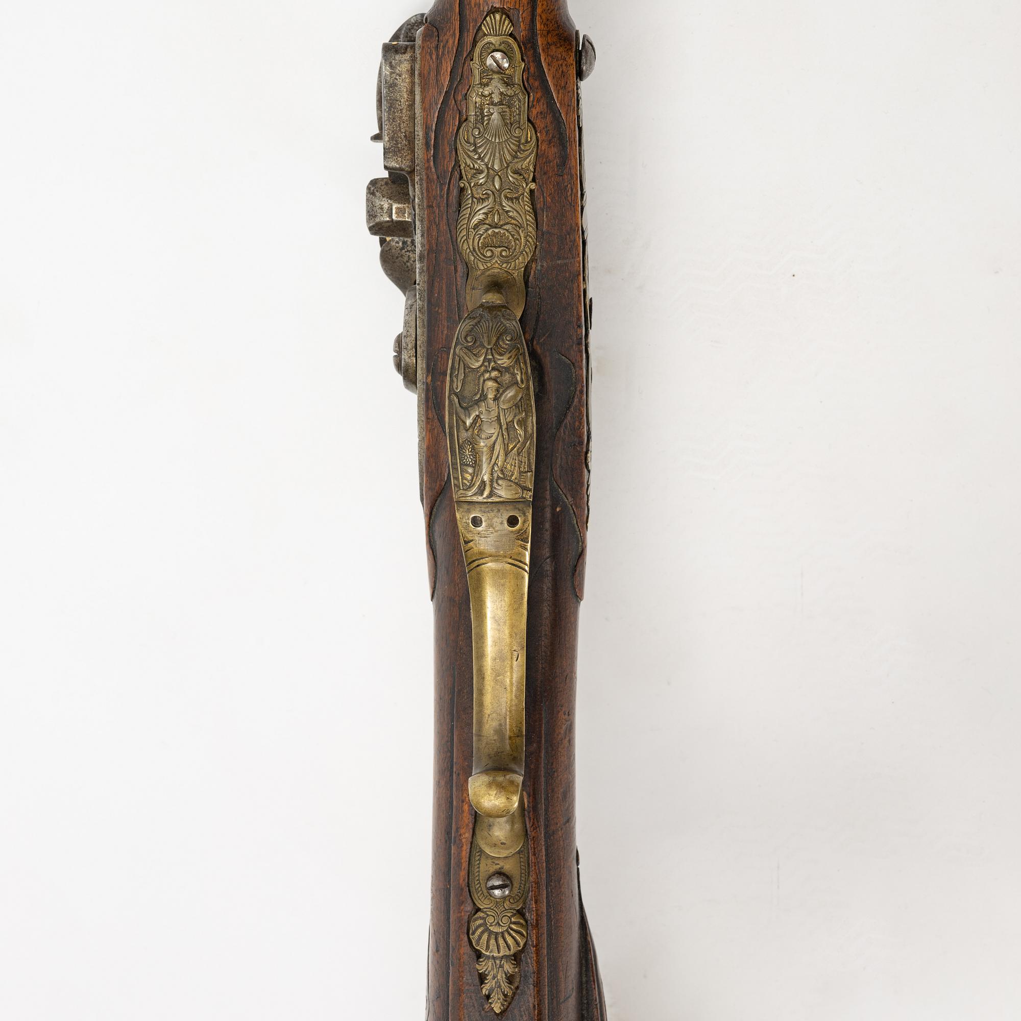 Flintlåsgevär, 1700-tal.