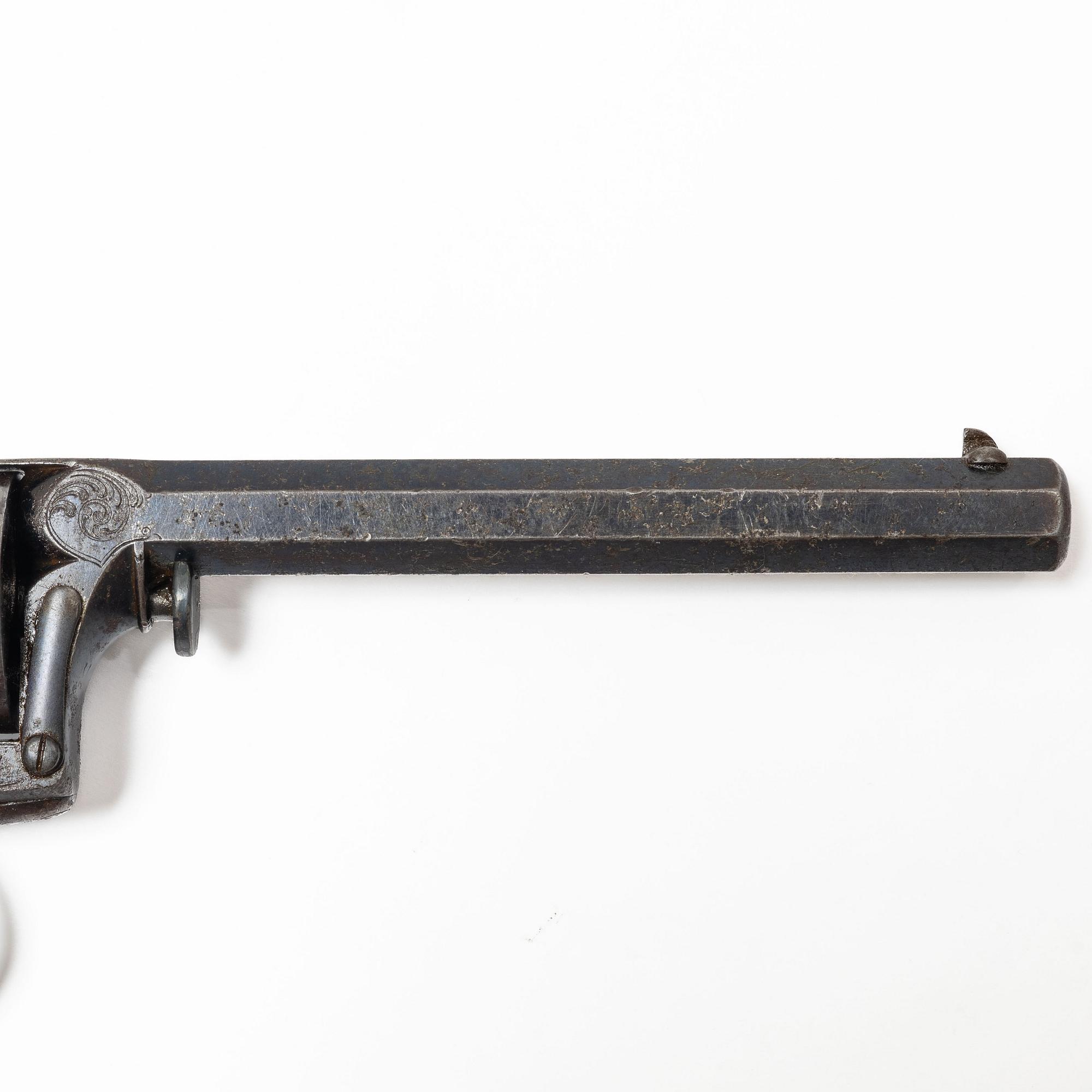 Slaglåsrevolver, brittisk  Deane, Adams & Deane. 1800-talets mitt.