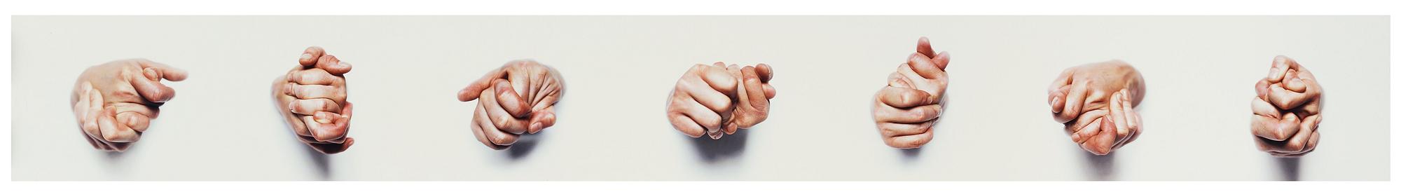 Monika Larsen Dennis, "Hands (7)", 2002.