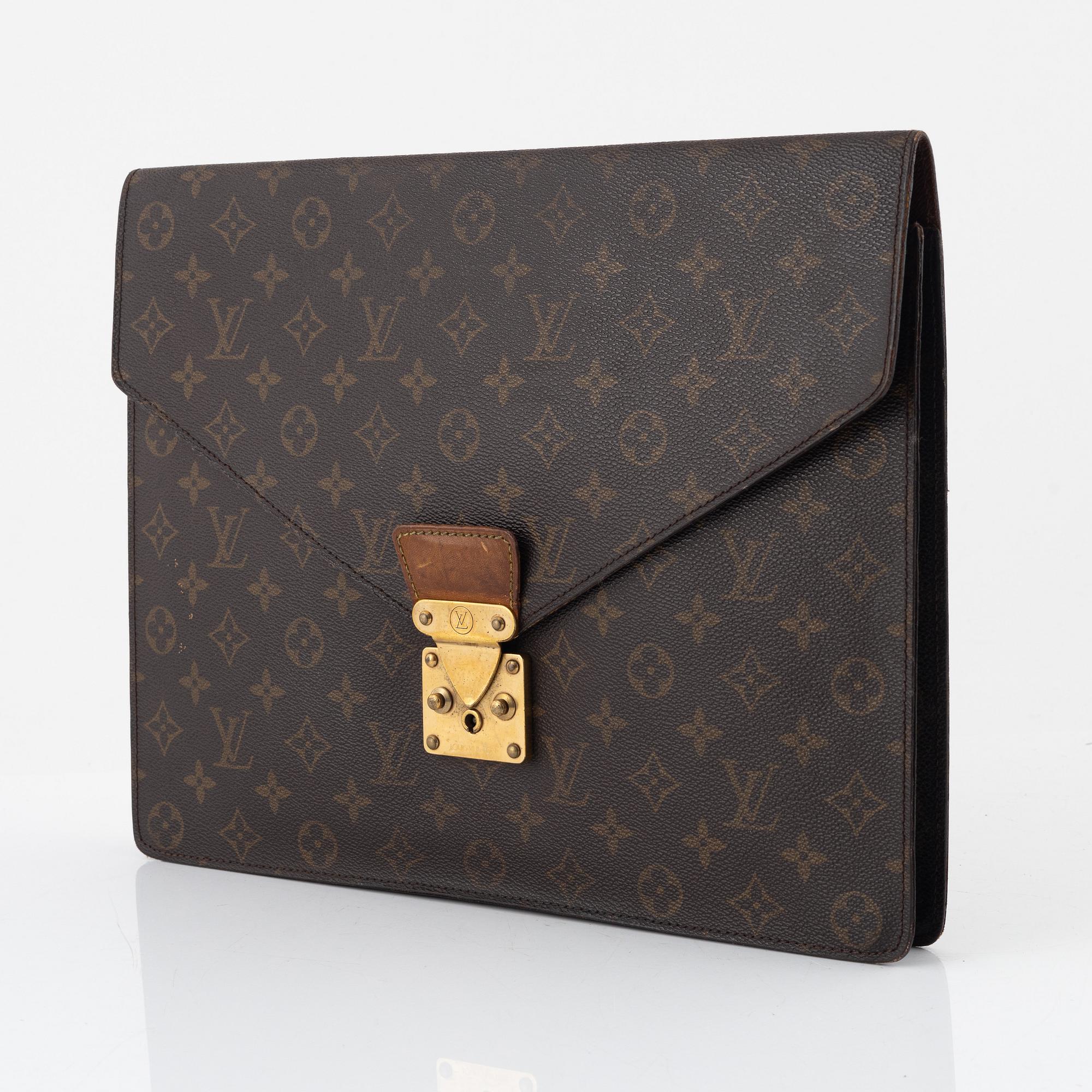 Louis Vuitton, dokumentportfölj/laptopfodral, "Porte Documents Senateur", 1991.