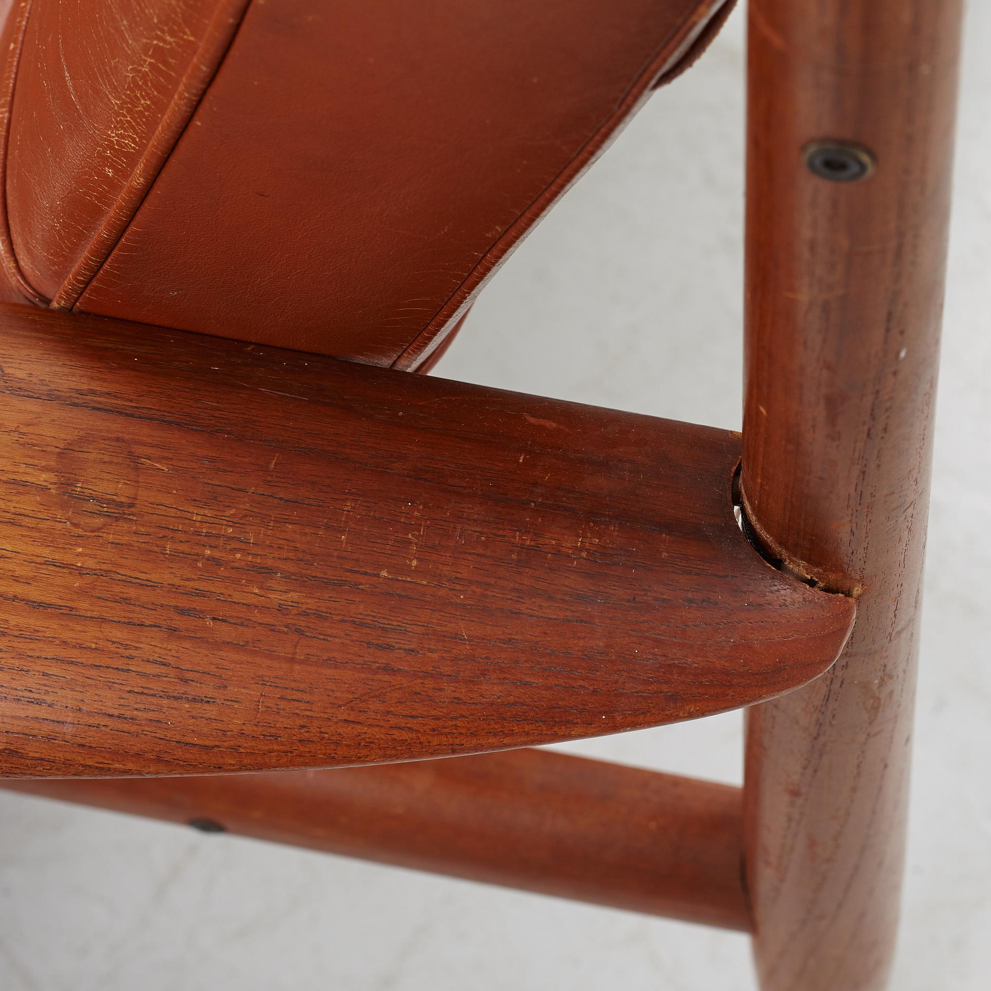 Grete Jalk. fåtölj, modell 118, France & Son, Danmark, 1950/60-tal.