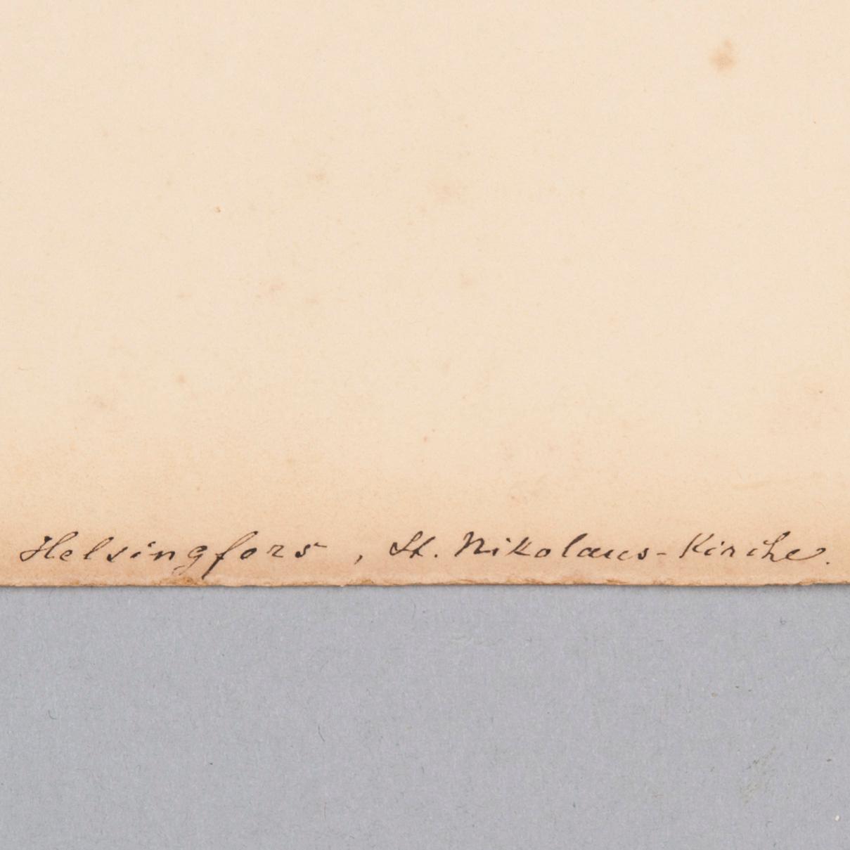 FOTOGRAFIER, 3 st varav 2 signerade Daniel Nyblin, Helsingfors 1891 och 1893.