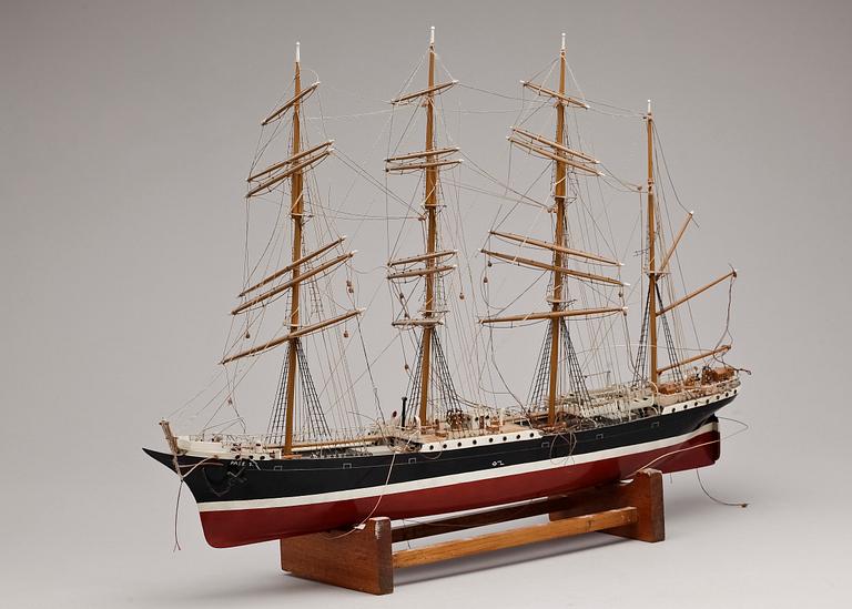 FARTYGSMODELL, 1900-tal.