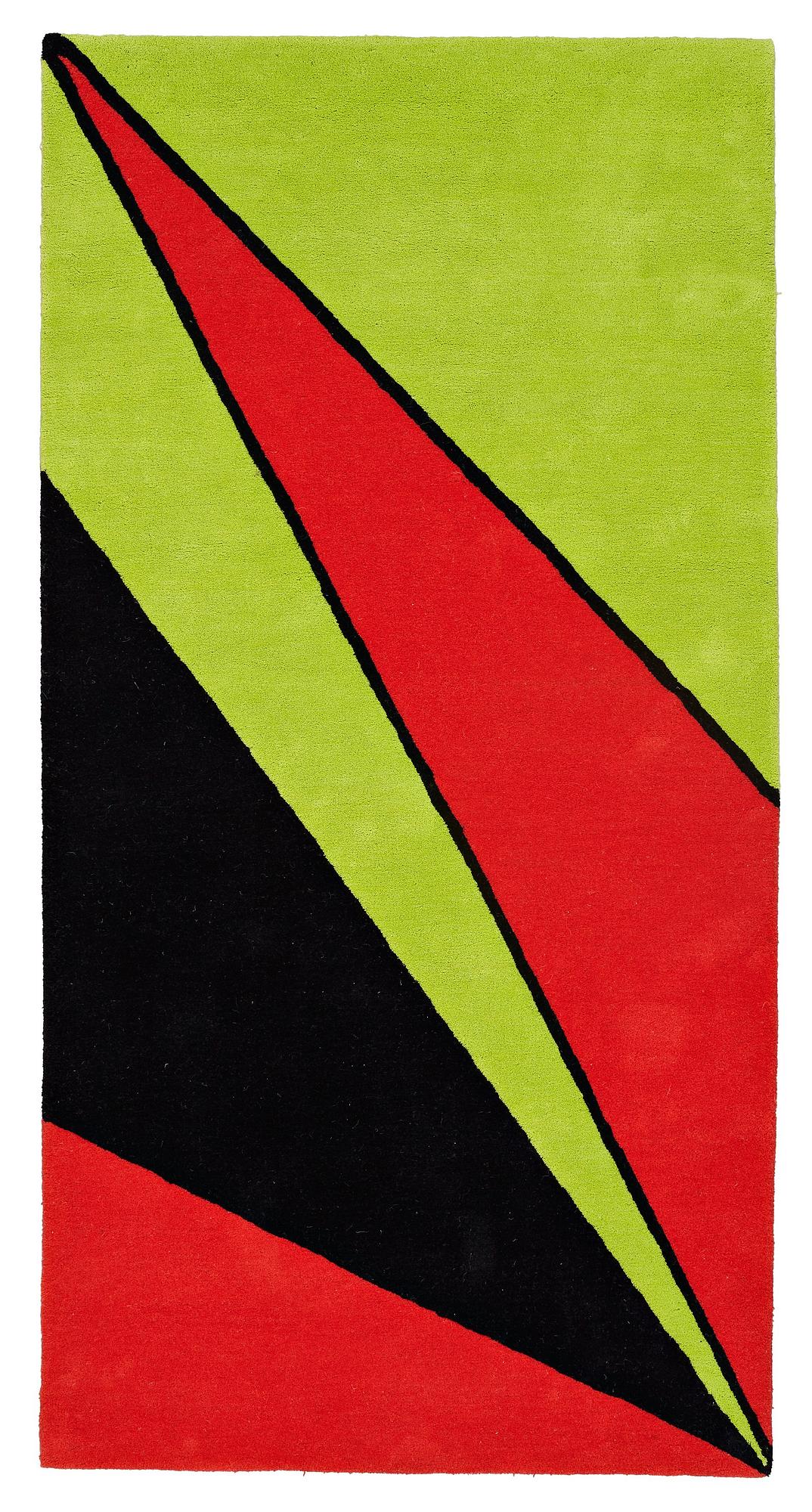 Olle Baertling, MATTO, "Erey", hand tufted, Baertling/Asplund, ca 198,5 x 100,5 cm.