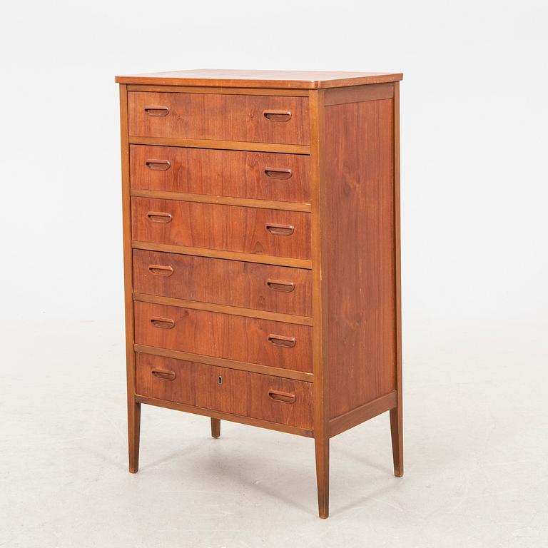 A 1960s stained dresser.