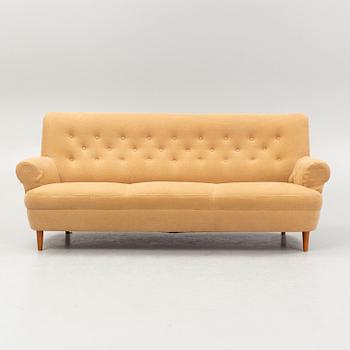 Carl Malmsten sofa "Hemmakväll" by OH Sjögren, late 20th century.