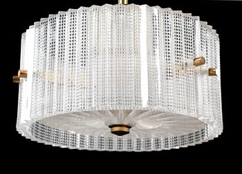 TAKLAMPA, 1900-talets andra hälft, höjd 18 cm.