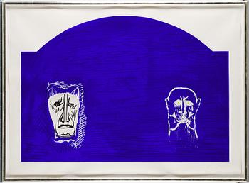 Mimmo Paladino, "Anacreonte".