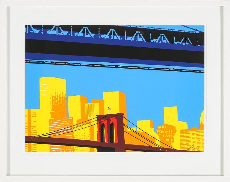 RICHARD RYAN, serigrafi, signerad och numrerad, 139/250.