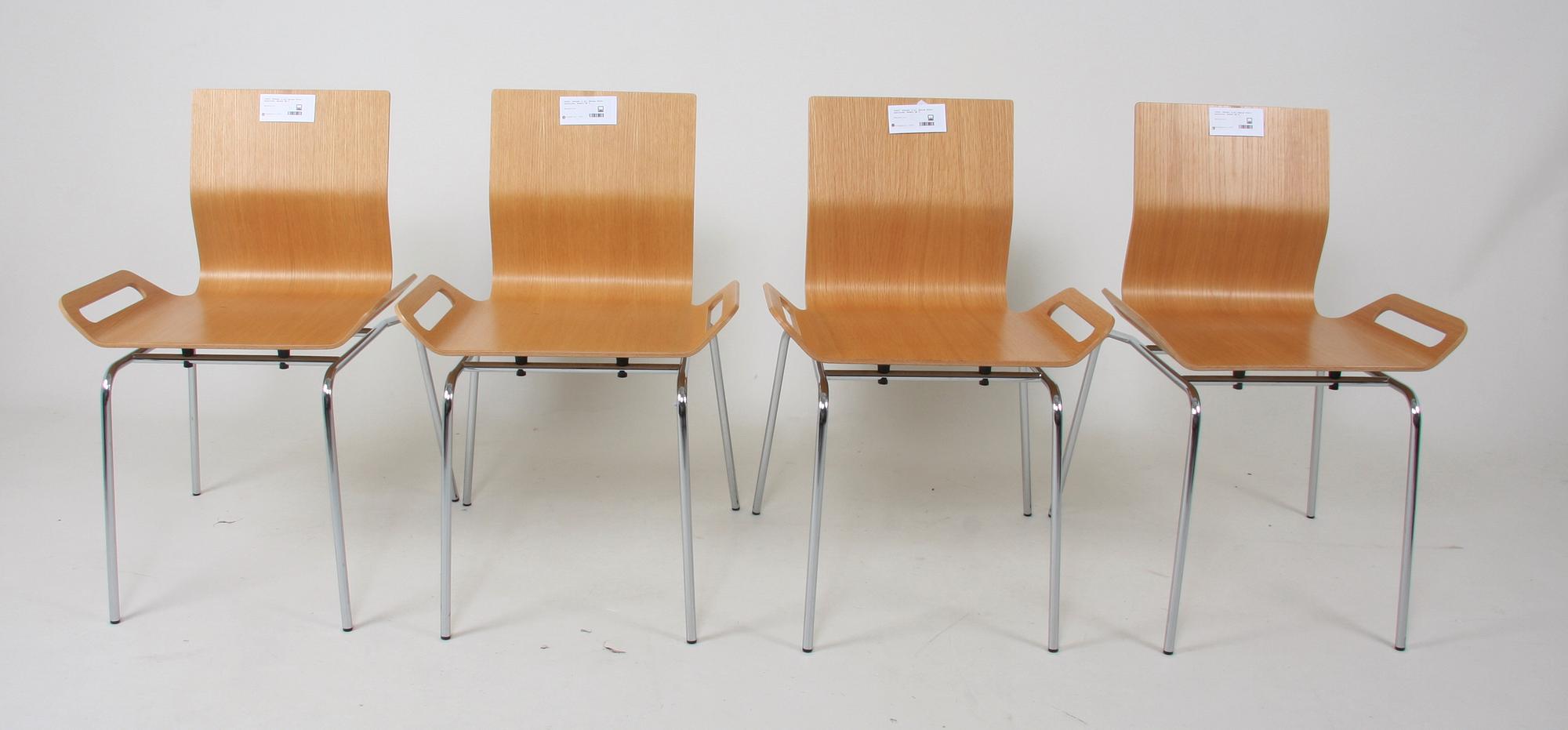 STOLAR, 4 st, design Björn Dahlström. Modell BD 6.