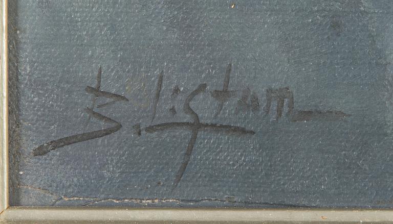 Berndt Lagerstam, Vintrigt skogslandskap.