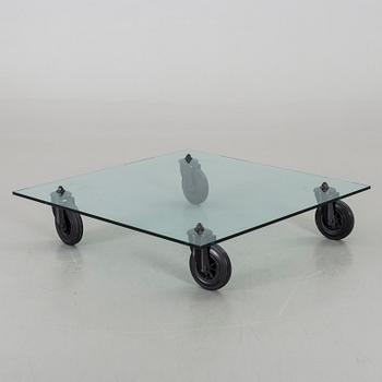 GAE AULENTI, soffbord, "Tavolo con ruote" Fontana arte.