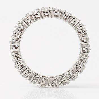 RING, briljantslipade diamanter totalt ca 2,55 ct.